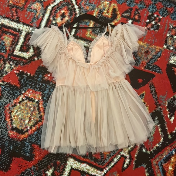 Pink Tulle Top - Picture 2 of 2